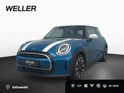 Island blue (blau) Gebraucht 2021 Mini Cooper Classic Kleinwagen | 18.450 € (Fairer Preis)