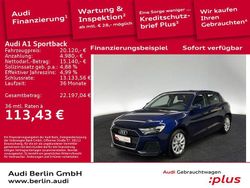 Navarrablau metallic Gebraucht 2023 Audi A1 Sportback Advanced Plus Kleinwagen | 20.120 € (Guter Preis)