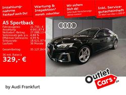 Mythosschwarz metallic Gebraucht 2022 Audi A5 S-Line Coupé | 31.750 € (Guter Preis)