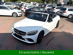 Polarweiss unilack (metallic) Gebraucht 2019 Mercedes C220 AMG Cabrio | 28.990 € (Fairer Preis)