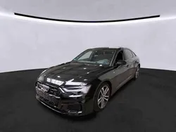 Mythosschwarz metallic Gebraucht 2024 Audi A6 S-Line Limousine | 49.990 € (Fairer Preis)