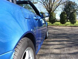 Blau Gebraucht 2001 Mercedes SLK200 Cabrio | 13.000 €