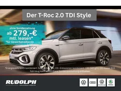 Weiss Neu 2025 VW T-Roc Style SUV | 43.490 € (Fairer Preis)