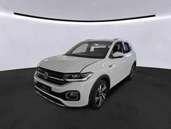 Pure white Gebraucht 2021 VW T-Cross R-line SUV | 23.900 € (Fairer Preis)