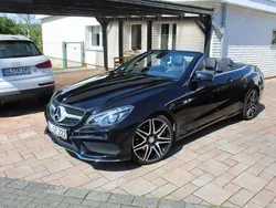 Schwarz Gebraucht 2016 Mercedes E250 AMG Cabrio | 27.400 € (Fairer Preis)