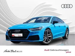 Blau (rivierablau uni) Gebraucht 2023 Audi A7 Sportback S-Line Kleinwagen | 53.870 € (Fairer Preis)