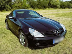 Schwarz Gebraucht 2005 Mercedes SLK200 Cabrio | 10.299 € (Teuer)