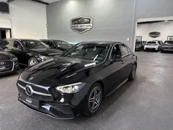 Schwarz Gebraucht 2024 Mercedes C220 AMG line Limousine | 44.900 € (Fairer Preis)