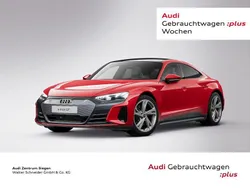Tangorot metallic Gebraucht 2022 Audi e-tron GT quattro Ambiente Limousine | 53.910 € (Guter Preis)