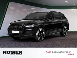 Mythosschwarz metallic Gebraucht 2023 Audi Q7 S-Line SUV | 79.890 € (Fairer Preis)