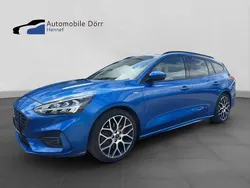Blau Gebraucht 2019 Ford Focus ST-Line Limousine | 16.499 € (Fairer Preis)