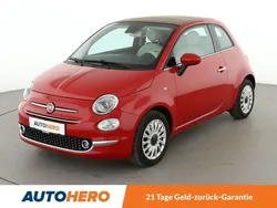 Rot Gebraucht 2018 Fiat 500C Lounge Cabrio | 10.490 € (Guter Preis)