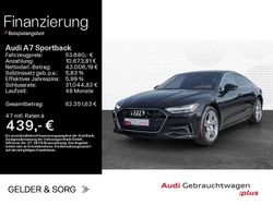 Mythosschwarz metallic Gebraucht 2024 Audi A7 Kleinwagen | 53.680 € (Superpreis)
