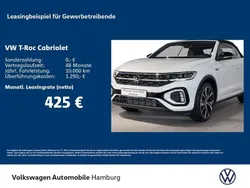 Weiß Neu 2025 VW T-Roc Cabriolet R-line Cabrio | 43.292 € (Fairer Preis)