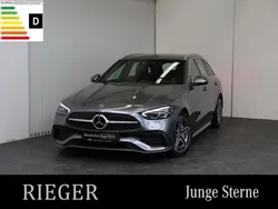 Grey metallic Gebraucht 2024 Mercedes C220 AMG Kombi | 42.489 € (Guter Preis)