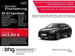 Mythosschwarz metallic Gebraucht 2022 Audi RS Q3 Sportback Ambiente SUV | 53.730 € (Guter Preis)