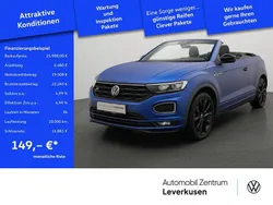Schwarz Gebraucht 2021 VW T-Roc Cabriolet R-line Cabrio | 25.988 € (Fairer Preis)