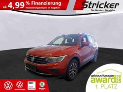 Kings red metallic (metallic) Gebraucht 2021 VW Tiguan Life SUV | 25.949 € (Fairer Preis)