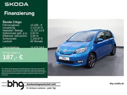 Crystalblau metallic Gebraucht 2021 Skoda Citigo-e IV Style Kleinwagen | 13.430 € (Fairer Preis)