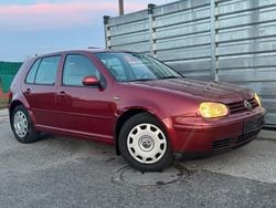 Rot Gebraucht 2000 VW Golf Highline Limousine | 1.999 € (Fairer Preis)