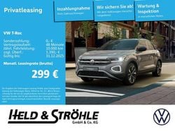 Indiumgrau metallic schwarz Neu 2025 VW T-Roc IQ Drive SUV | 46.450 € (Etwas zu teuer)