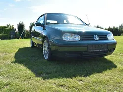 Grün Gebraucht 1998 VW Golf Cabriolet Cabrio | 7.700 €