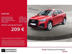 Rot (progressivrot metallic) Gebraucht 2024 Audi Q2 S-Line SUV | 32.880 € (Fairer Preis)