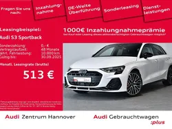 Arkonaweiß Gebraucht 2024 Audi S3 Ambiente Limousine | 49.990 € (Fairer Preis)