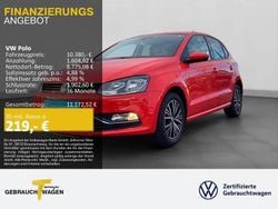 Rot Gebraucht 2017 VW Polo Allstar Kleinwagen | 10.380 € (Fairer Preis)