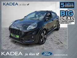 Obsidianschwarz metallic Gebraucht 2021 Ford Puma ST-Line X SUV | 18.980 € (Fairer Preis)