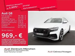 Gletscherweiß metallic Gebraucht 2023 Audi Q8 Ambiente SUV | 78.782 €