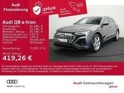 Daytonagrau perleffekt Gebraucht 2024 Audi Q8 e-tron S-Line SUV | 61.480 € (Guter Preis)