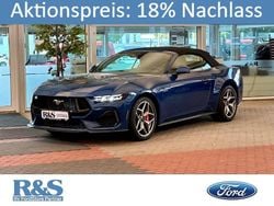 Atlasblau metallic Neu 2025 Ford Mustang GT Convertible Cabrio | 56.490 € (Superpreis)