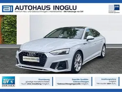 Weiß gletscherweiß metallic (metallic) Gebraucht 2024 Audi A5 S-Line Coupé | 39.780 € (Superpreis)
