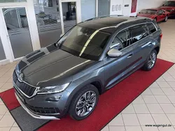 Grau Gebraucht 2018 Skoda Kodiaq Scout 4x4 SUV | 29.990 € (Teuer)