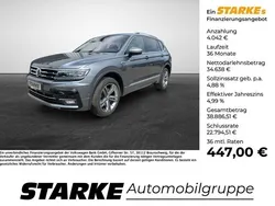 Platinum grey metallic Gebraucht 2021 VW Tiguan Allspace Highline SUV | 38.680 € (Fairer Preis)