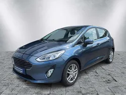 Chroma blau metallic blau Gebraucht 2019 Ford Fiesta Titanium Kleinwagen | 12.990 € (Fairer Preis)