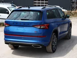 Raceblau metallic raceblau metallic Gebraucht 2020 Skoda Kodiaq RS SUV | 34.902 € (Fairer Preis)