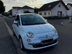 Blau Gebraucht 2008 Fiat 500 Lounge Kleinwagen | 5.500 € (Etwas zu teuer)