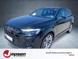 Mythosschwarz metallic Gebraucht 2024 Audi Q7 S-Line SUV | 70.480 € (Superpreis)