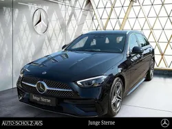 Unilack schwarz Gebraucht 2024 Mercedes C220 AMG Kombi | 37.889 € (Guter Preis)