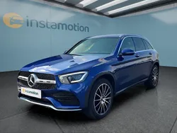 Blau Gebraucht 2021 Mercedes GLC250 SUV | 43.199 €
