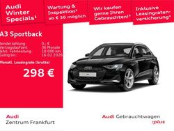 Mythosschwarz metallic Gebraucht 2025 Audi A3 Advanced Plus Limousine | 32.060 € (Superpreis)