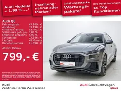 Daytonagrau perleffekt Gebraucht 2021 Audi Q8 Ambiente SUV | 65.989 € (Fairer Preis)