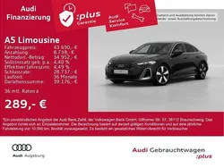 Mythosschwarz metallic Gebraucht 2025 Audi A5 S-Line Coupé | 43.690 € (Superpreis)
