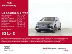 Taifungrau metallic Gebraucht 2022 Audi Q4 e-tron S-Line SUV | 36.270 € (Guter Preis)