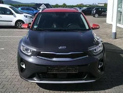 (aax) graphite met./orange Gebraucht 2018 Kia Stonic Spirit SUV | 14.900 € (Fairer Preis)