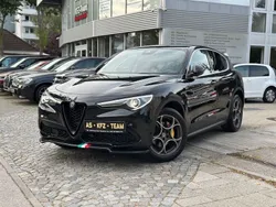 Schwarz Gebraucht 2021 Alfa Romeo Stelvio Super SUV | 32.500 € (Fairer Preis)