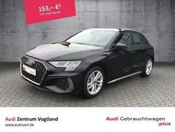 Schwarz Gebraucht 2024 Audi A3 Sportback S-Line Limousine | 35.580 € (Guter Preis)