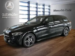 Schwarz Gebraucht 2023 Mercedes C180 AMG Limousine | 35.590 € (Guter Preis)